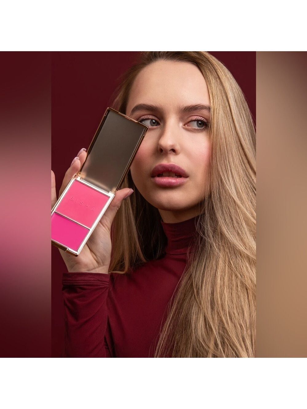 Brand New! Bisha Essential Duo Dubai Colorway Crème + Powder Blush Set - Picture 9 of 16